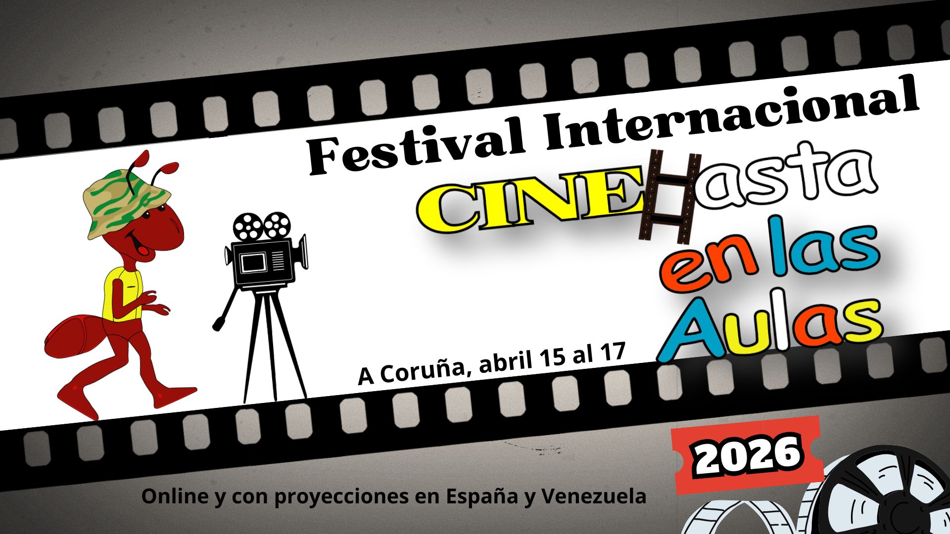 Festivales donde ha participado CineHasta en las Aulas